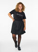T-shirt met print, Zwart, Model image number 1