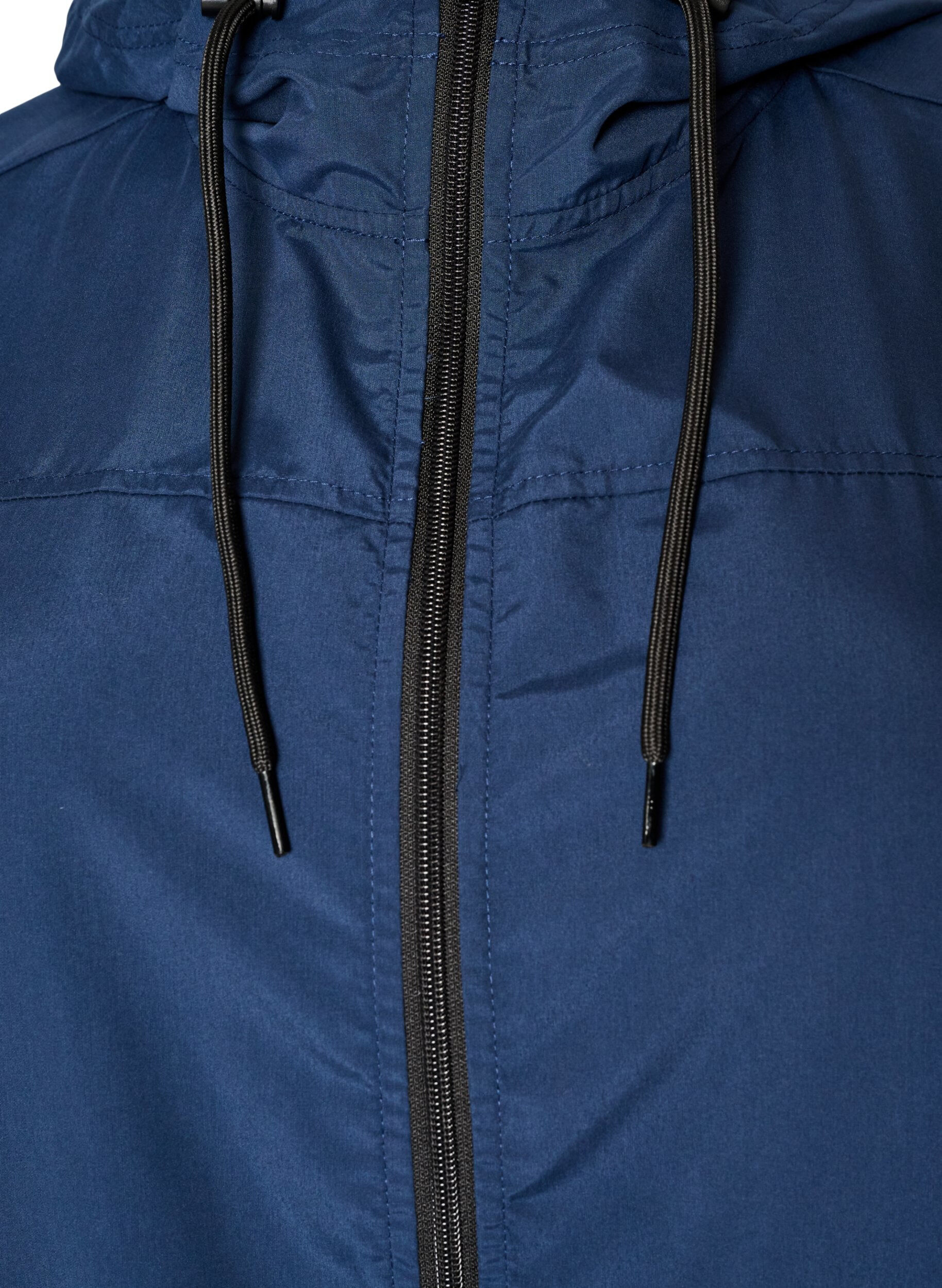 ZizziLichtgewicht parka met een capuchon, Blauw, Packshot image number 2