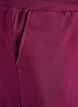 Joggingbroek met zakken, Donker Bordeaux, Packshot image number 2
