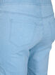 Driekwart broek in katoenmix, Light blue denim, Packshot image number 3
