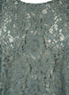 FLASH - Kanten blouse met lange mouwen, Balsam Green, Packshot image number 2