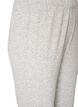 Jerseybroek met geribde textuur en flared pijpen, Grijs, Packshot image number 2