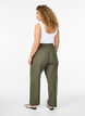 Smock broek met linnen, Groen, Model image number 1