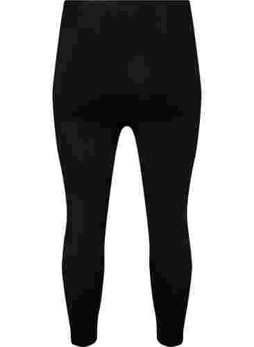 Naadloze basis legging, Black, Packshot image number 1