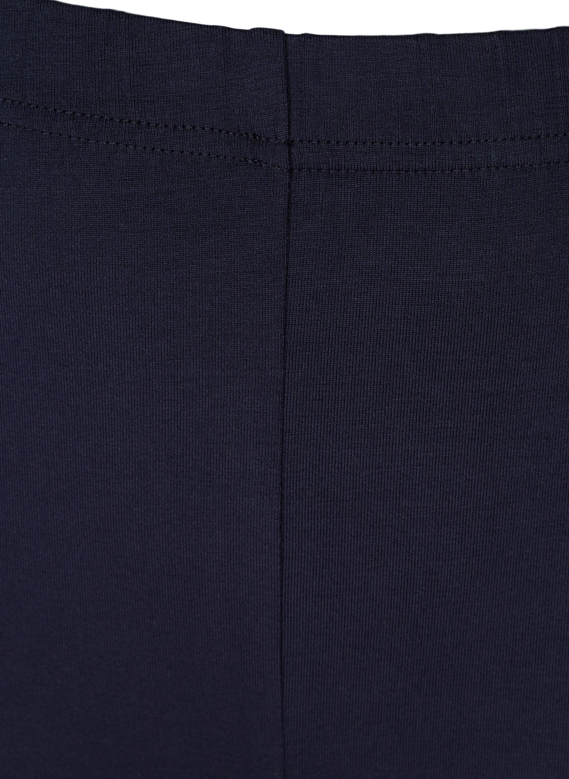 Zizzi Basic 3/4 legging, Night Sky, Packshot image number 2