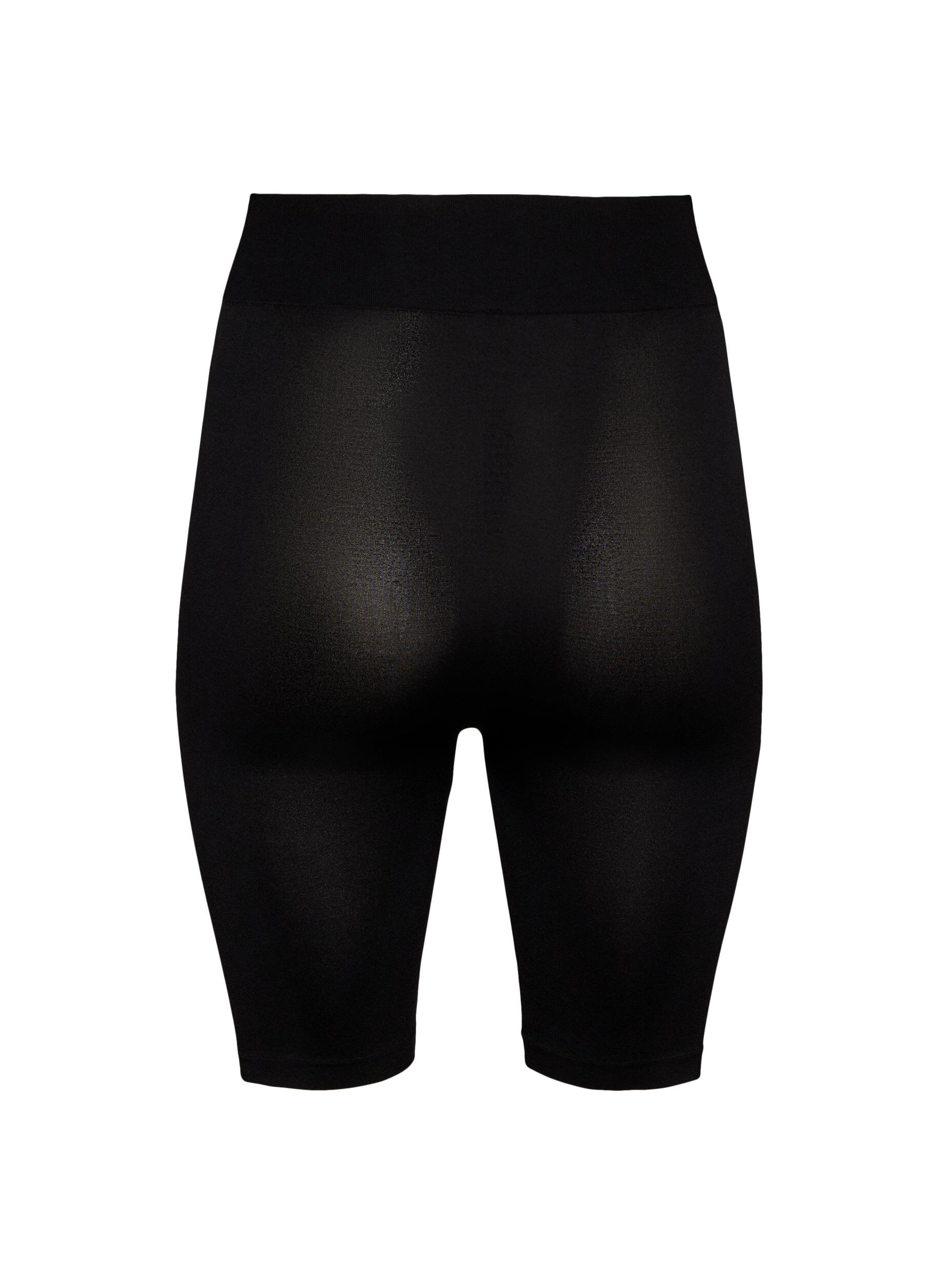ZizziNaadloos fietsshortje, Zwart, Packshot image number 1
