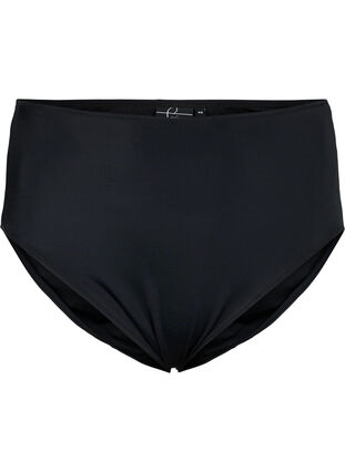 Bikinibroekjes met hoge taille, Black, Packshot image number 0