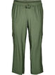 Cargo broek met hoge taille, Groen, Packshot image number 0