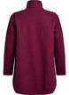 Korte jas met A-lijn vorm, Donker Bordeaux, Packshot image number 1