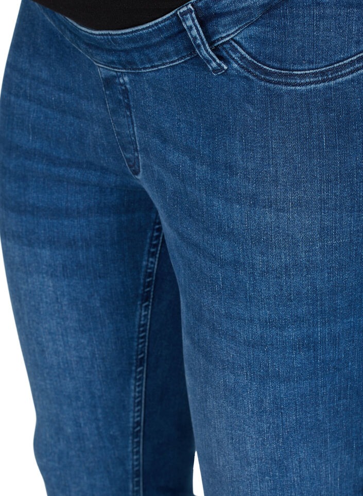 Zwangerschapsjeans Amy, Blue denim, Packshot image number 2