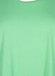 T-shirt met korte mouwen van katoenmix, Groen, Packshot image number 2