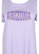 Katoenen t-shirt met printdetail, Lavender ARIZONA, Packshot image number 2