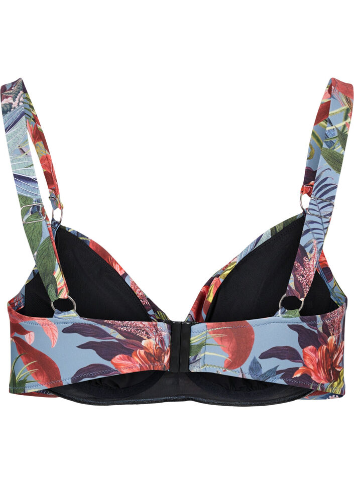 Bikinitop met print en beugel, Citadel AOP, Packshot image number 1