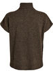 Gebreide vest met col, Bruin, Packshot image number 1