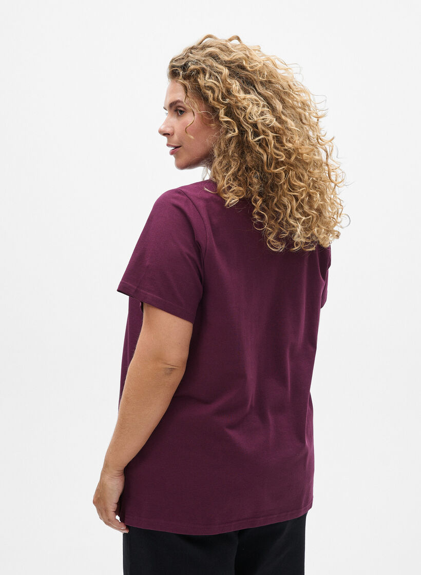 Polo met korte mouwen, Rood, Model image number 2