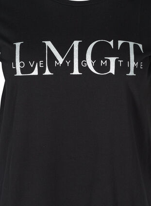 Trainings t-shirt met print, Black LMGT, Packshot image number 2