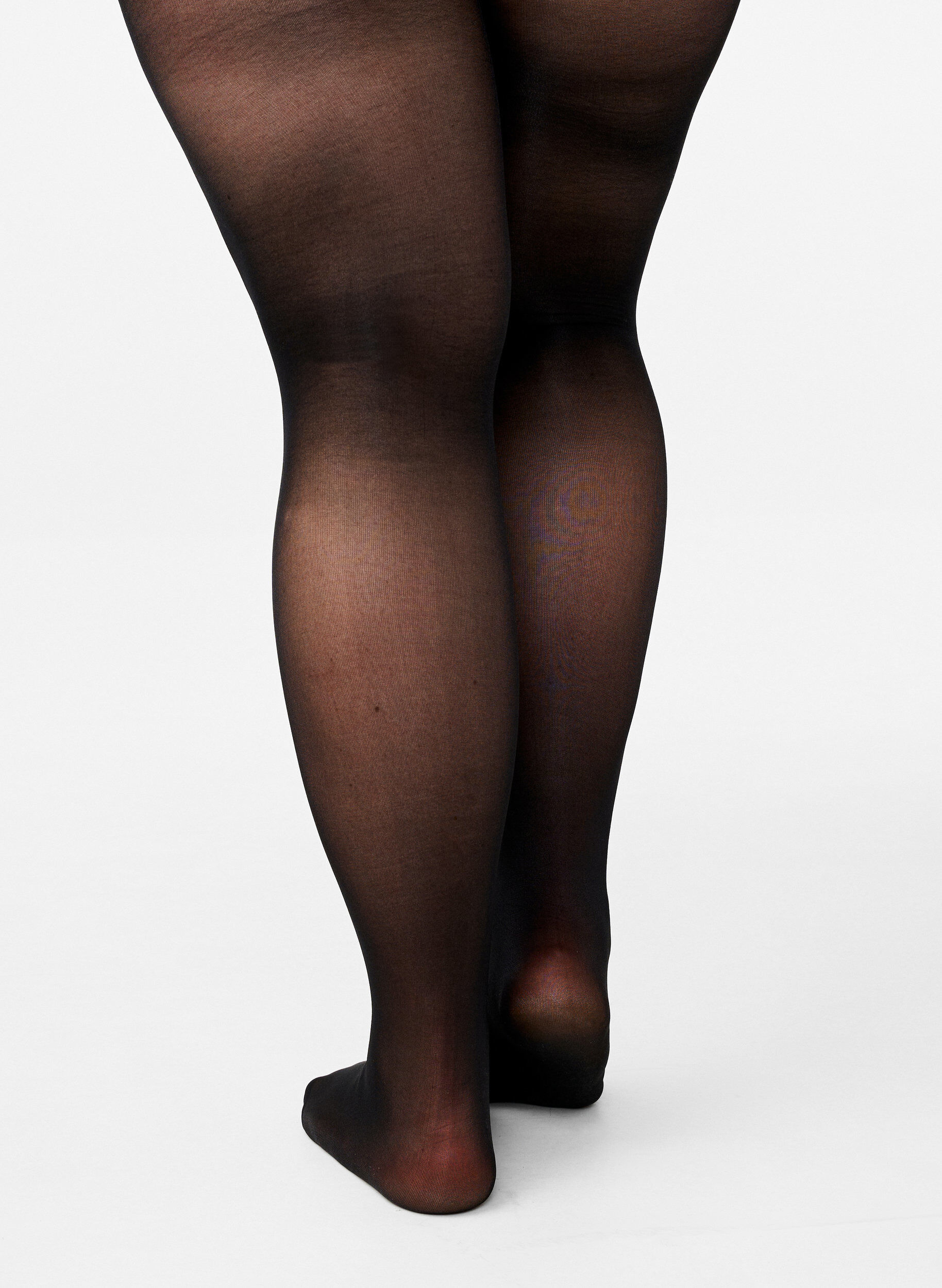 Zizzi Runbestendige 50 denier panty, Zwart, Model image number 1