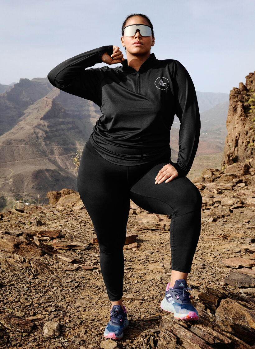 Effen gym legging, Black, Image image number 1