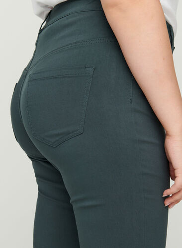 Slim fit broek met zakken, Dark Slate, Model image number 1