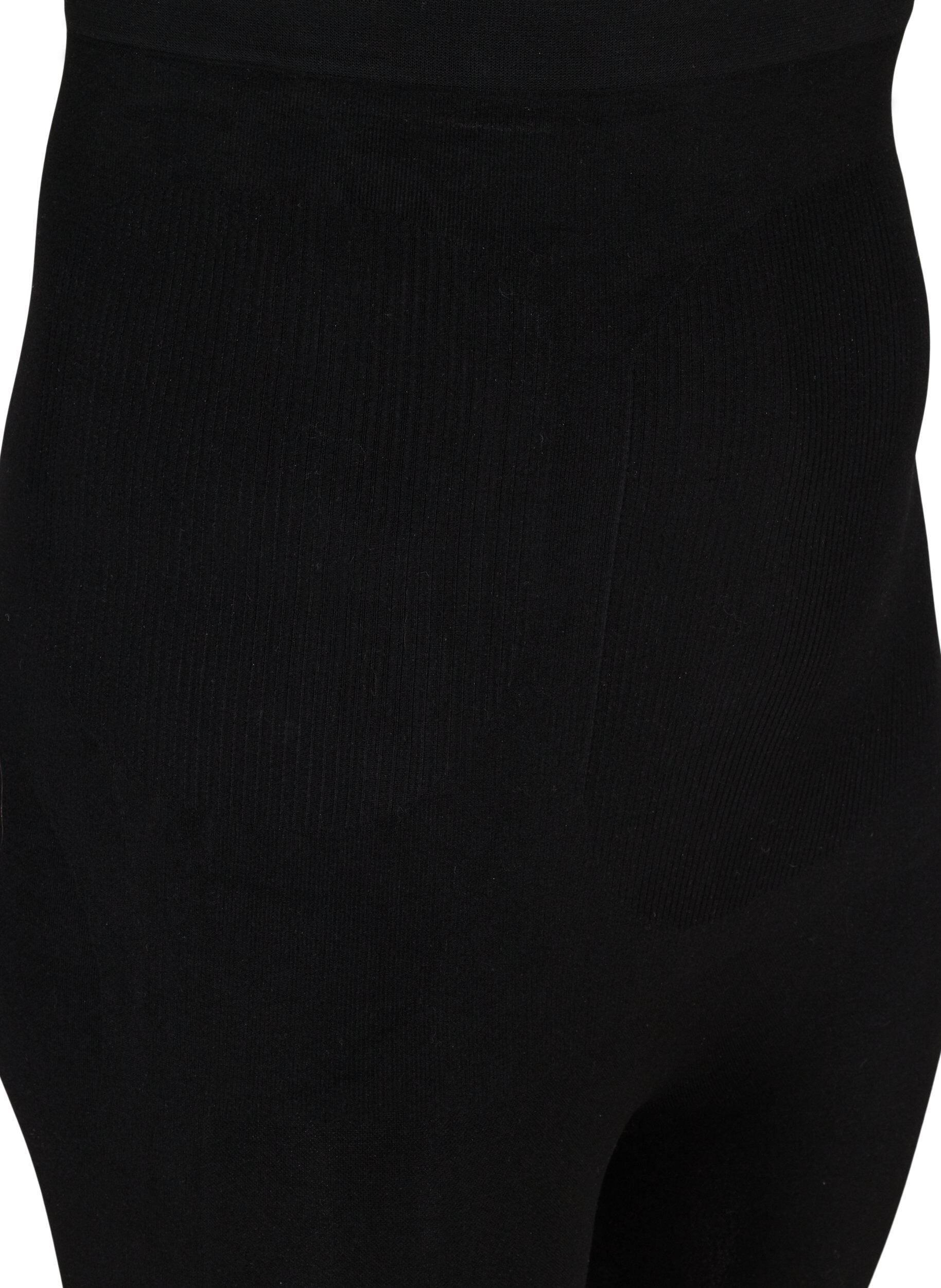 Zizzi Shapewear legging met hoge taille, Black, Packshot image number 2
