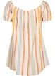 Off-shoulder strand tuniek, Striped Jaquard, Packshot image number 1