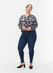 Jeggings van katoenmix, Dark blue denim, Model image number 0