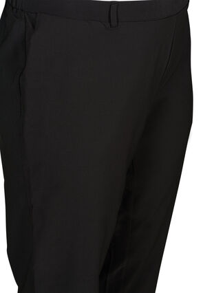 Klassieke broek met stretch, Black, Packshot image number 2