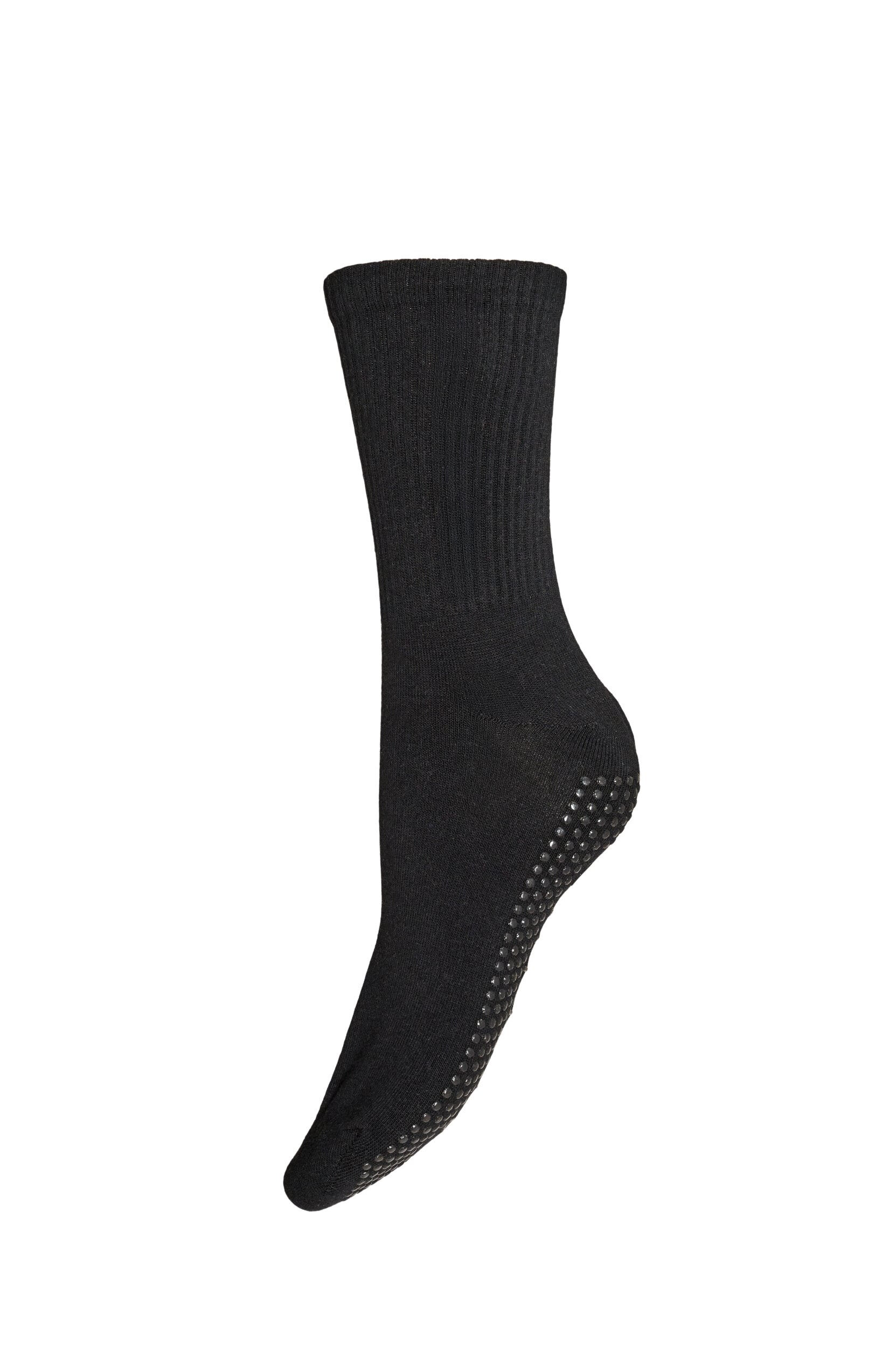 Zizzi2-pack reformersokken met antislip noppen, Zwart, Packshot image number 3