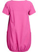 Katoenen jurk met korte mouwen, Roze, Packshot image number 1