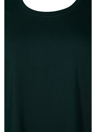 Sweaterjurk met korte mouwen en splitjes, Scarab, Packshot image number 2
