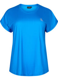 Trainings T-shirt met korte mouwen, Brilliant Blue