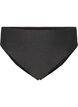 Bikinibroekje met glitter en een tai-snit, Zwart, Packshot image number 0