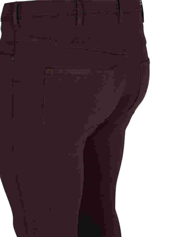 Super slim Amy jeans met hoge taille, Molé, Packshot image number 3