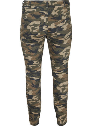 Amy jeans met print, Camouflage, Packshot image number 1