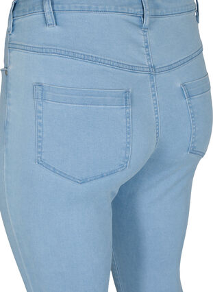 Super slim Amy jeans met hoge taille, Ex Lt Blue, Packshot image number 3