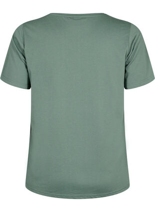 FLASH - T-shirt met motief, Balsam Green, Packshot image number 1