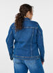 Denimjack met een klassieke snit, Blauw, Model image number 2