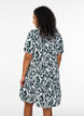 FLASH - Jurk van viscose met coupenaad, Groen, Model image number 2