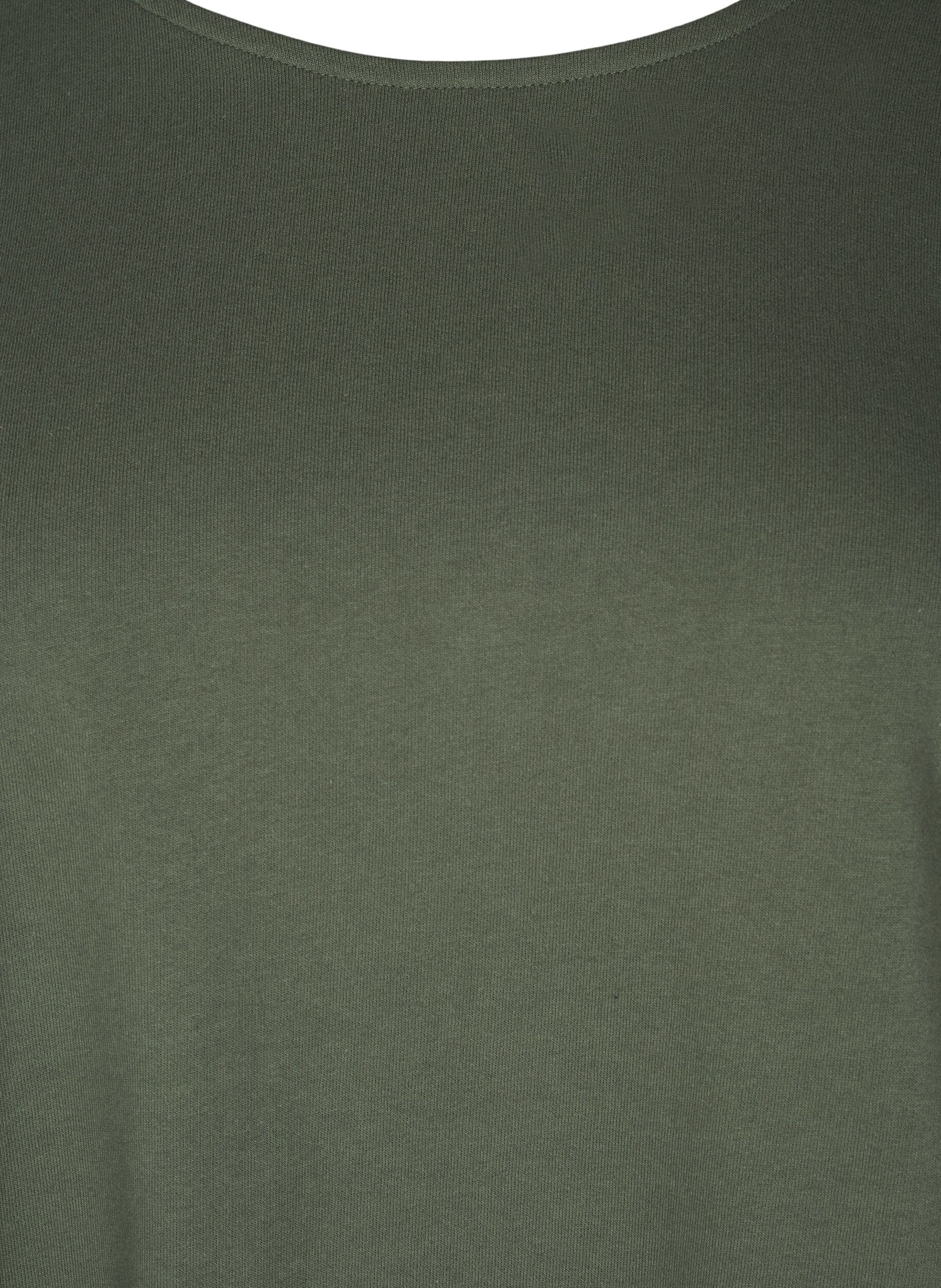 Zizzi Ballonjurk met zakken, Groen, Packshot image number 2