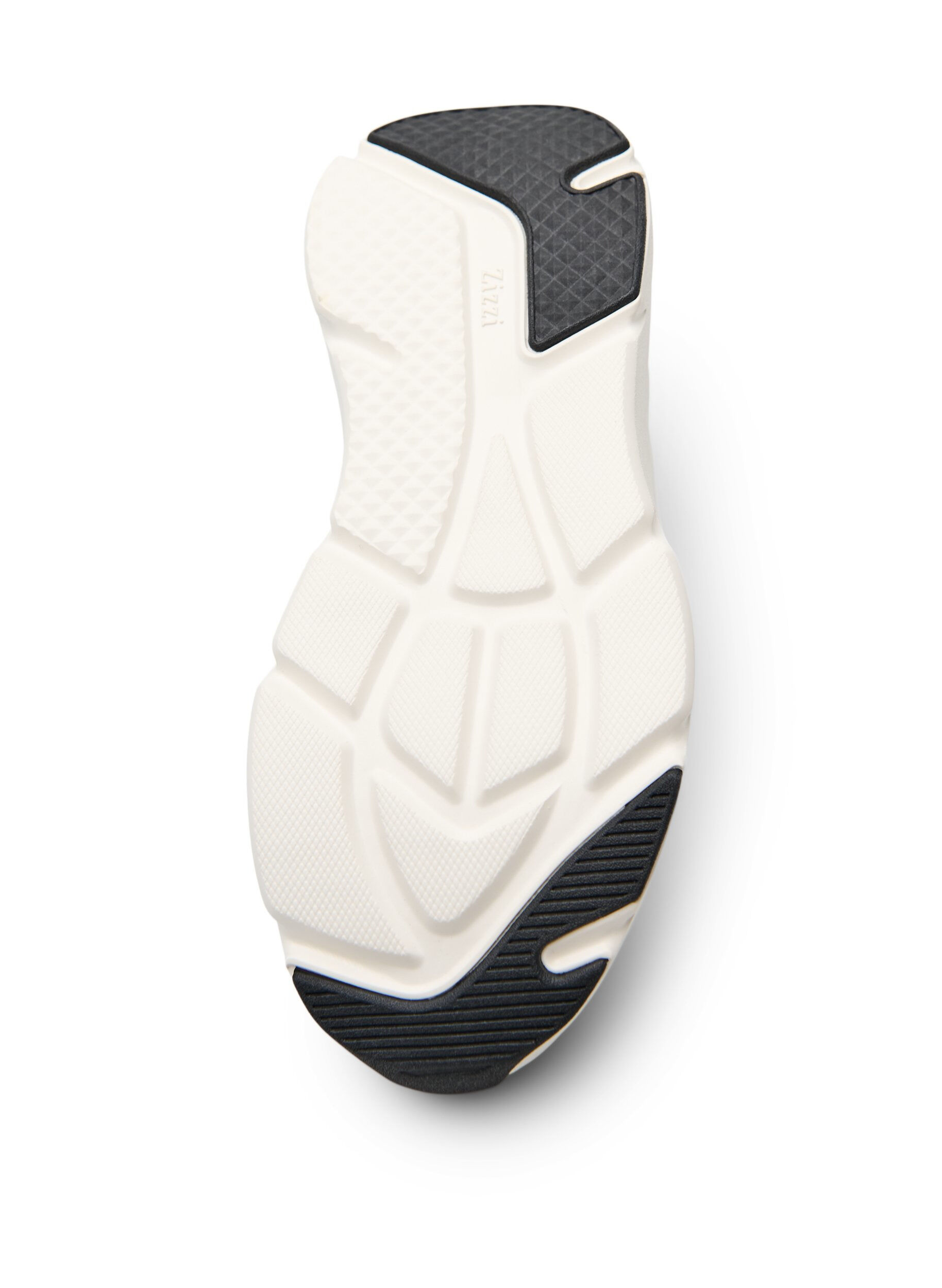 Zizzi Comfortabele sneakers met een schokabsorberende zool, Wit, Packshot image number 4