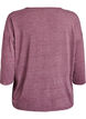 Jersey blouse met 3/4 mouwen, Rood, Packshot image number 1
