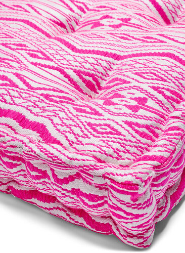 Boxkussen met patroon, Pink, Packshot image number 1