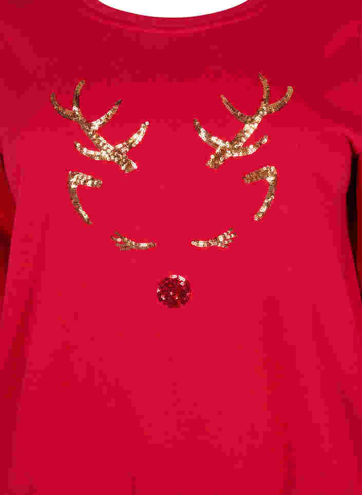 Kerst trui, Tango Red Deer, Packshot image number 2
