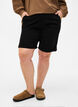 Korte chino broek met zakken, Black, Model image number 2