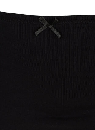 Set van 3 hipster slips met kanten rand, Black, Packshot image number 2
