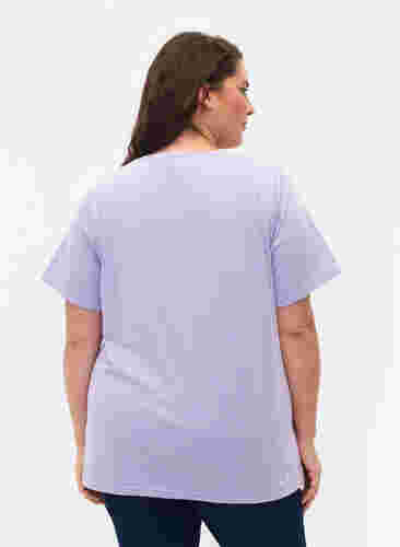 FLASH - T-shirt met motief, Lavender, Model image number 1