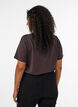 T-shirt met print, Bruin, Model image number 2