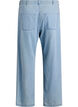 High-waisted jeans met strikceintuur, Blauw, Packshot image number 1
