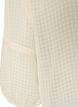 Blouse in seersucker met strikkoord, Beige, Packshot image number 3