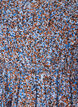 Blouse met smock en vierkante halslijn, Blauw, Packshot image number 2